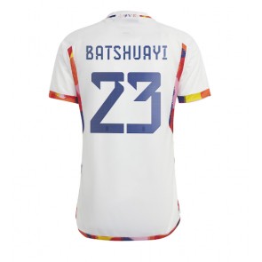 Lacne Muži Futbalové dres Belgicko Michy Batshuayi #23 MS 2022 Krátky Rukáv - Preč